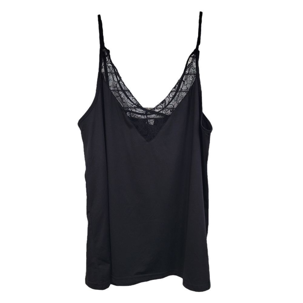 Black criss cross lace undergarment